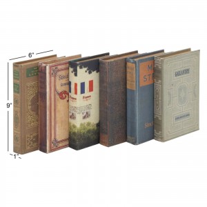Set Of 6 Unique And Adorable Book Boxes   556343061